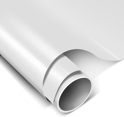 Gloss White Carbon Fiber Vinyl Wrap with Nano Air Release Technology,Anti-Wrinkle - Premium Paint Protection Film Roll for Car (Gloss White, 10ft x 5ft)