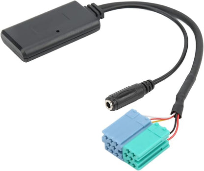 Car Wireless o Aux Input Adapter Wire,o Aux Cable Bluetooth 5.0 With Microphone Replacement For Becker Bluetooth Adapter For Becker Cdr23
