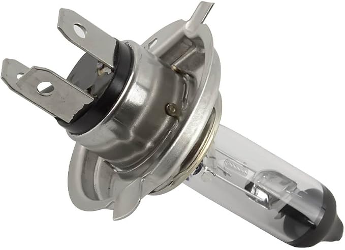 H4 Halogen Headlight Bulb - 55W 9003 High/Low Beam Fog Light Replacement,Halogen Light Bulbs,DOT Compliant,Universal Lighting Accessories for 12V Cars,Not fit 24V Vehicles,Pack of 2