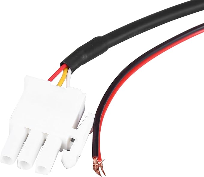 X AUTOHAUX Bluetooth Wireless Adapter Audio Radio Stereo Music Aux Cable Adapter 3 Pin for Honda GL1800 Goldwing