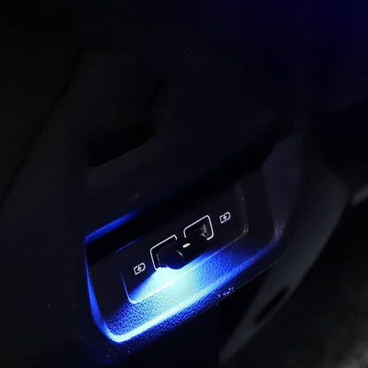 Abaodam 4 Pcs USB Ambient Light Led Nightlight Goblincore Room Decor Mini Led USB Keychain Car Lamp Night Light Car Decorative Lamp Accessories Abs Underfoot