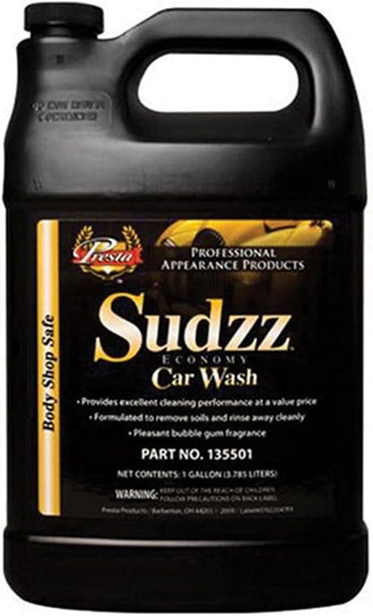 Presta PST-135501 Sudzz Economy Car Wash, 1-gallon