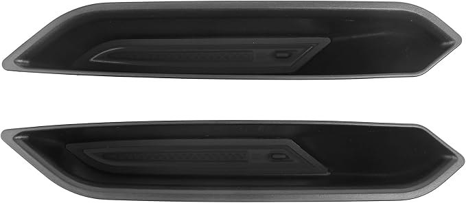4PCS Door Handle Storage Box for Ford Bronco 2021 2022 2023 2024 2025 Accessories Phone Holder Front and Rear Door Grab Handle Pocket ABS（Not for Sport Model）