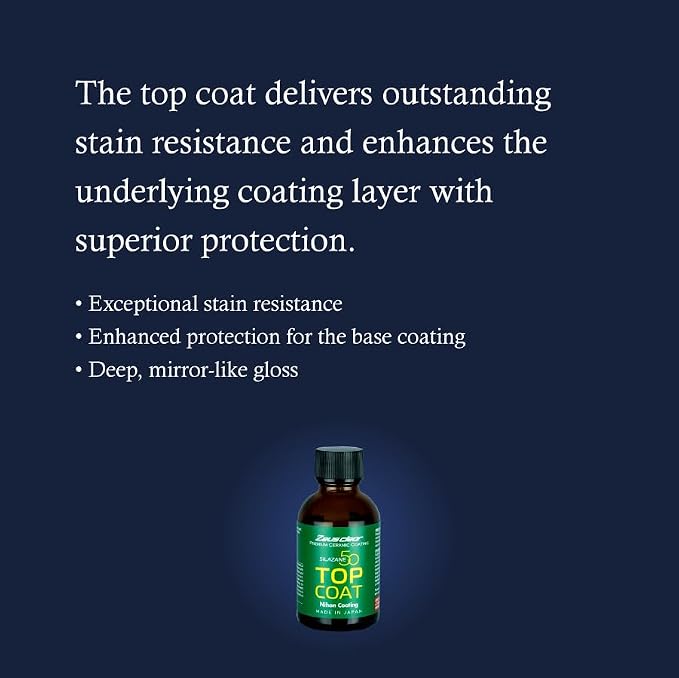 [Two-Coat | 5 Years | 9H] DIY Ceramic Coating SILAZANE50 COMPLETE KIT | For Cars,High-Gloss Paint Protection,Extreme Hydrophobic,UV & Chemical Resistance,For Paint,Glass,Wheels,Trim,Matte Safe