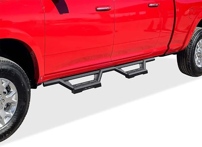 APS Drop Steps Running Boards Compatible with Dodge Ram 2500 3500 2010-2026 Mega Cab | Stainless Steel Side Steps Nerf Bars | Anti-Slip | 500lbs Capacity | 5-Year Warranty