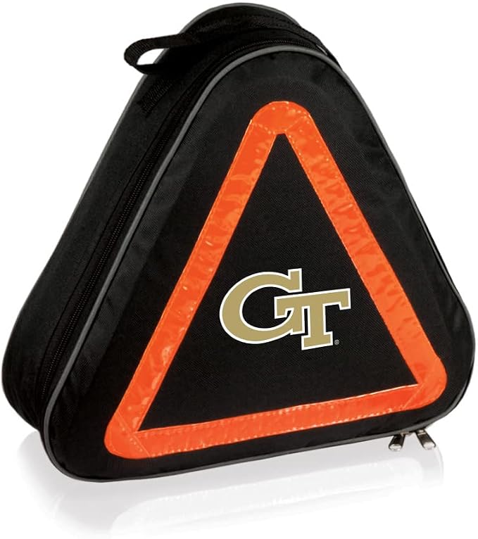PICNIC TIME NCAA Roadside Emergency Car Kit - Auto Vehicle Safety Road Side Assistance with Jumper Cables and Car Tool Kit
