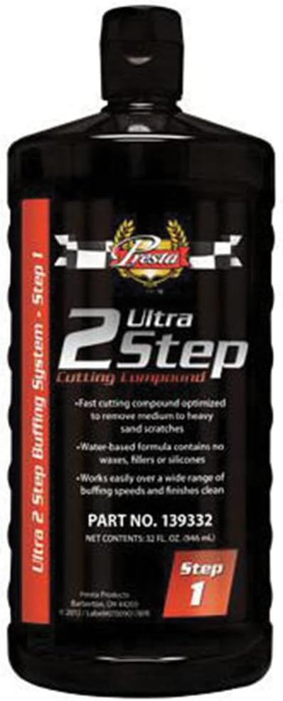 Presta 139332 Ultra 2 Step Cutting Compound 32OZ