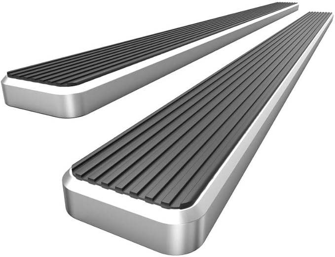 APS Running Boards 5 inches Compatible with Ford F150 2015-2026 Regular Cab & F-250 F-350 Super Duty 2017-2026 304 Stainless Steel (Nerf Bars Side Steps Side Bars)