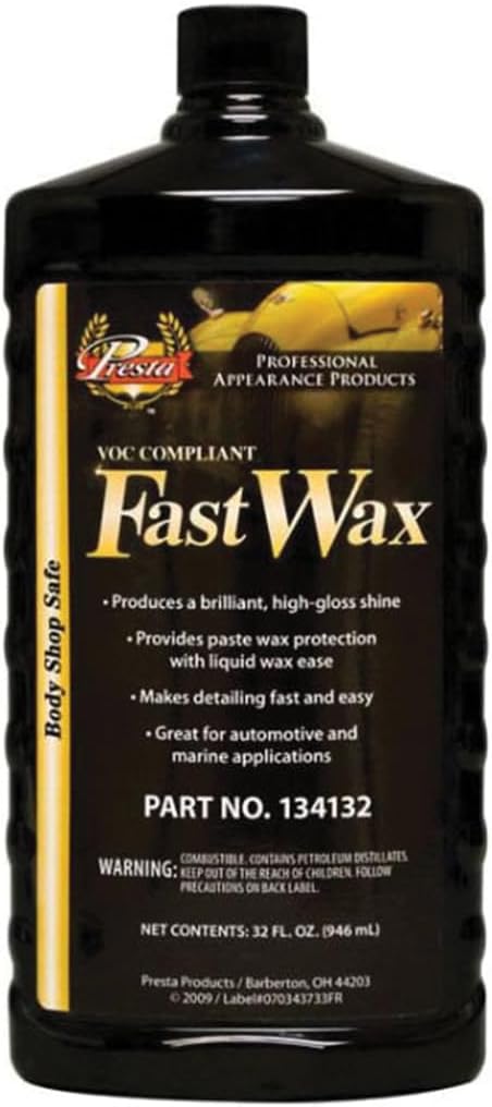Presta PST-134132 Voc Compliant Fast Wax, 32 Fl. Oz.