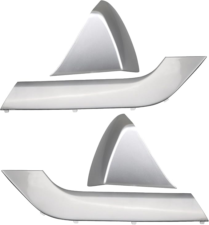 4PCS Door Armrest Cover Trim Kit Front&Rear Left Right Side Door Panel Arm Rest Bezel Set Synthesis Gray Compatible with 2014-2020 Chevy Silverado GMC Sierra Double Cab