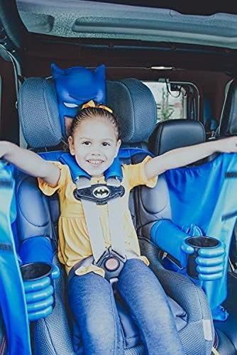 KidsEmbrace 2-in-1 Car Seat | Forward-Facing Harness (26.5–65 lbs) & Booster Mode (40–100 lbs) | Latch | Premium Fit with Multi-Position Headrest, Harness & Recline