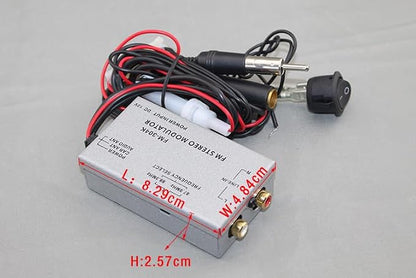 Factory Audio Stereo Aux RCA Audio Input Adapter Wired FM Modulator Free RCA Cable