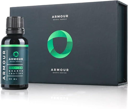 Armour Detail Supply - Armour Quartz Coating - Chemical & Scratch Resistant Coating for Cars, Chrome & Plastic Trim - 30ml