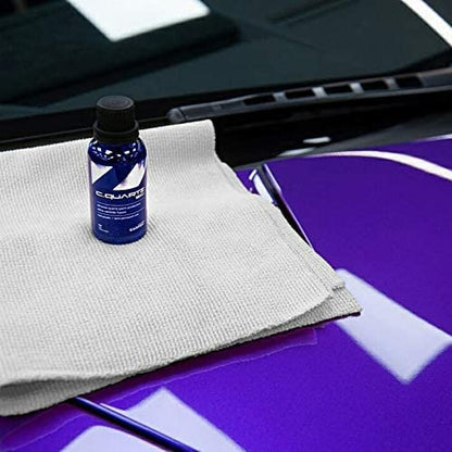 CARPRO CQUARTZ SiC 30ml Kit - Car Ceramic Coating Finish, Quartz Based Nanotechnology, Bonds to Paint, Glass, Metal and Plastic