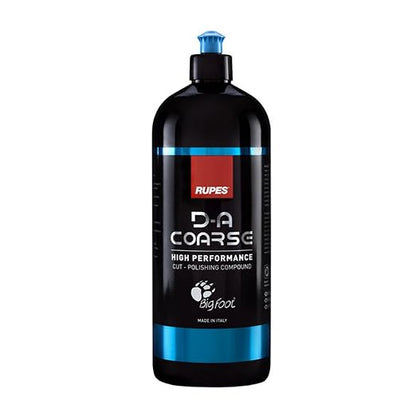 RUPES 1000 ml D-A Coarse High Performance Cut Polishing Compound for Car Detailing & Removing Scratches (Pack of 1) | Micro-Abrasive Technology | Reduces Oxidation and Removes Severe Swirl Marks