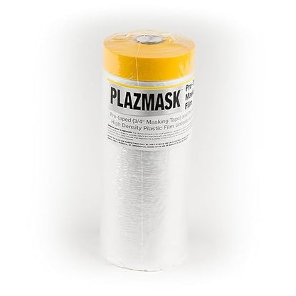 Pre-Taped Masking Film, 9-Feet X 65-Feet