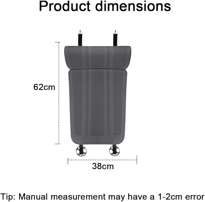 Car Seat Leg Support Extension Cushion for Car Driver Seat Extender Pad Leg Support Seat Pillow For Auid Q5 BMW X5 Toyota RAV4 Ford F150 Hyundai Tucson Honda CRV etc Universal Seat Cushion (Black)