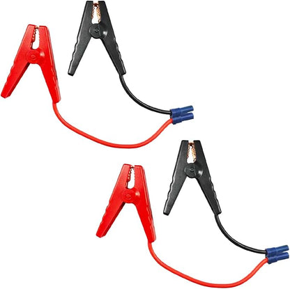 EC5 Car Jumper Starter Cable with Battery Clamps, 12V Car Jumper Cable Alligator Clip to EC5 Connector with 10 AWG Wire, Portable Emergency Automotive Jump Starter Battery Booster Cables(2 Pack)