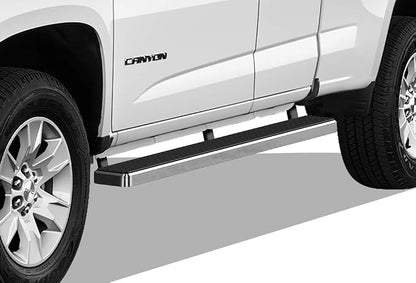 APS Running Boards 5 inches Compatible with Chevy Colorado GMC Canyon 2015-2026 Crew Cab 304 Stainless Steel (Nerf Bars Side Steps Side Bars)