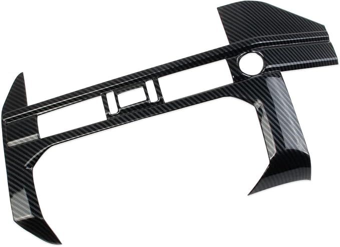 Carbon Fiber Center Console Dashboard AC Air Vent Cover Trim for 2022-2025 Nissan Pathfinder