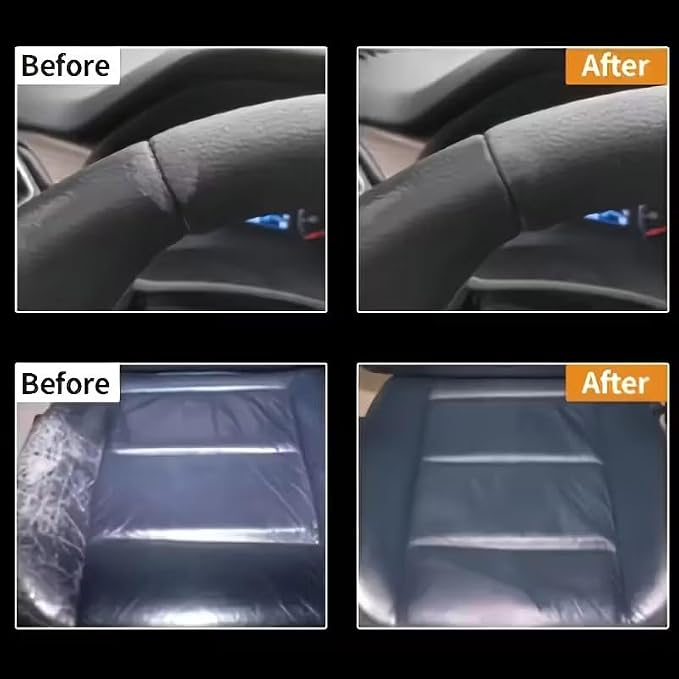 Premium Tire Coating & Trim Restorer, Premium Tire Coating & Trim Restorer Bring Back the Original Deep Black Shine to Rubber and Plastic, Tire Coating Paste,for Car, Truck, & More (3PCS)