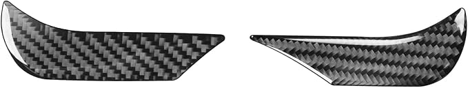 NVCNX Real Premium Carbon Fiber for Toyota Tundra 2022-2026 / Sequoia 2023-2026 2024 2025 Truck Pickup SUV Car Dash Instrument Cluster Cover Interior Trim Accessories Thick Overlay Sticker Decal 2PCs
