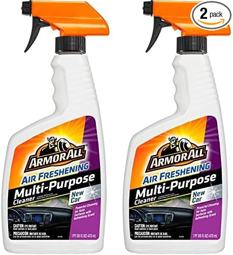 Armor All Multi Purpose Cleaner, Car Cleaner Spray for All Auto Surfaces, 16 Fl Oz (Pack of 2)