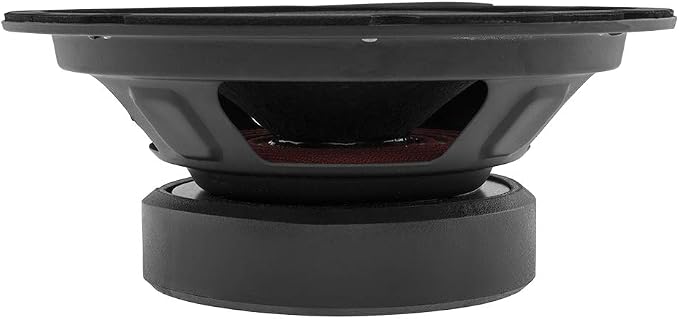 DS18 PRO-GM8B Loudspeaker - 8", Midrange, Red Aluminum Bullet, 580W Max, 190W RMS, 8 Ohms - Premium Quality Audio Door Speakers for Car or Truck Stereo Sound System (1 Speaker)