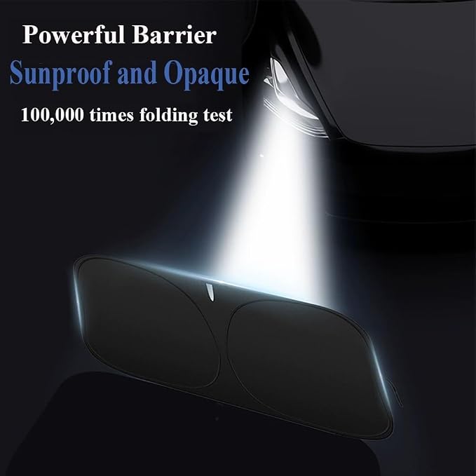 Toyota Corolla Windshield Sun Shade Cover for 2014-2025 Toyota Corolla 4-Layers Front Window Shade 240T Sunshade Sun Visor Protector Foldable Blocks UV Rays (Not for Corolla Cross) (2025-2014 Corolla)