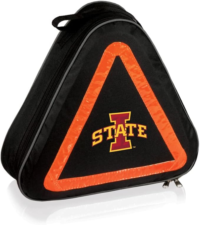PICNIC TIME NCAA Roadside Emergency Car Kit - Auto Vehicle Safety Road Side Assistance with Jumper Cables and Car Tool Kit