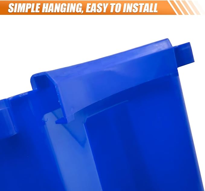 Craedli Car Detailing Bucket Organizer, Multipurpose Auto Hanging Cleaning Tool Organizer, Universal Portable Vehicle Washing Bucket Accessories for Car, Home, Garden, Camping (Blue)