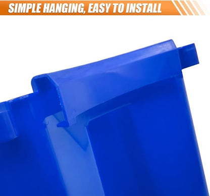 Craedli Car Detailing Bucket Organizer, Multipurpose Auto Hanging Cleaning Tool Organizer, Universal Portable Vehicle Washing Bucket Accessories for Car, Home, Garden, Camping (Blue)