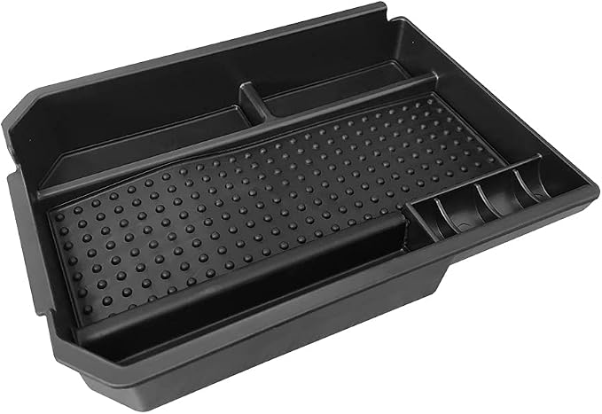 Center Console Organizer Tray Compatible with Toyota RAV4 2013 2014 2015 2016 Storage Box ABS Tray Insert Organizer Glove Pallet