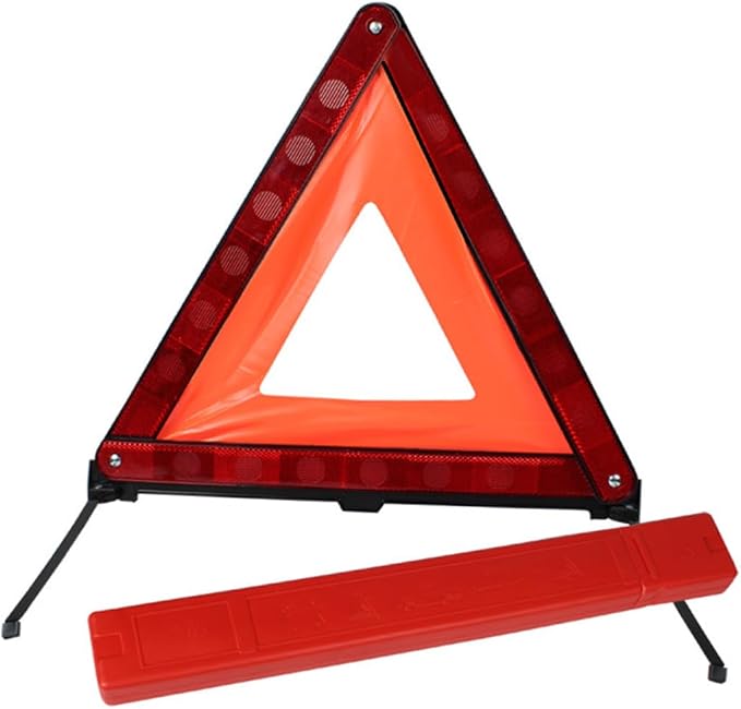 Healifty 2pcs Emergency Roadside Kit Car Warning Sign Triangle Road Safety Warning Triangle for Vehicles