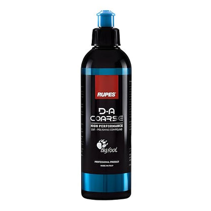 RUPES 250 ml D-A Coarse High Performance Cut Polishing Compound for Car Detailing & Removing Scratches (Pack of 1) | Mirco-Abrasive Technology | Removes Swirl Marks and Moderate to Severe Defects
