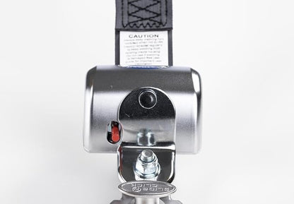 Q’Straint Q-8300-A1-L QRT Max Wheelchair Tie-Down Kit for L-Track – 4 Knobless Retractors with Positive Lock Indicators, L-Track Fittings, and Occupant Restraint System