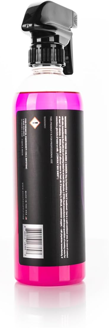 Purple Rain Wheel Cleaner - Breaks Down Iron, Brake Dust, Road Grime, & More | Low-Odor Formula - 16 oz