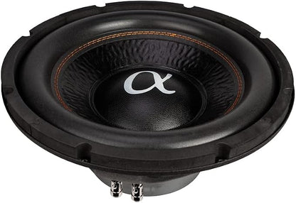 Alphasonik ASW12D AS Series 12" 1200 Watts Max / 400 Watts RMS Dual 4 Ohm Car Subwoofer Stamped Steel Basket with Stronium Magnet Non Pressed Paper Cone Audio Speaker Bass Sub Woofer
