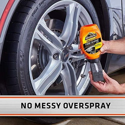 Armor All Extreme Tire Shine Gel by Armor All, Tire Shine for Restoring Color and Tire Protection, 18 Fl Oz