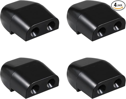 ZIMISI Deer Whistles for Vehicles, Animal Warning Whistle Devices to Avoid Collision, Deer Repellent Devices with Adhesive Tapes, Animal Alert Horn Accessories for Most Cars (4PCS/Black)