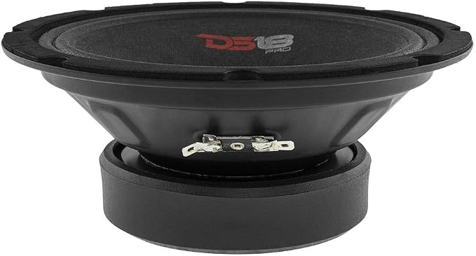DS18 PRO-GM8SE Loudspeaker - 8", Midrange, Sealed Back, 480W Max, 140W RMS, 8 Ohms - Premium Quality Audio Door Speakers for Car or Truck Stereo Sound System (1 Speaker)