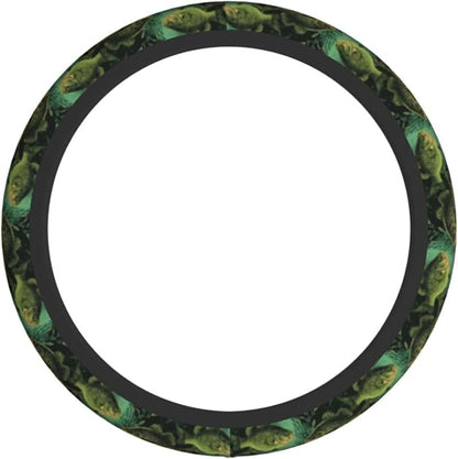 Fish Steering Wheel Covers Non Slip Neoprene Universal 15 Inch Steering Wheel Protector Car Cover for Men Women