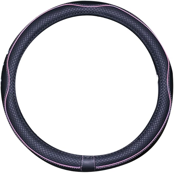 Mayco Bell 2019 New Microfiber Leather Car Extra Large Steering Wheel Cover for Big Trucks (17.5-18'', Pink)