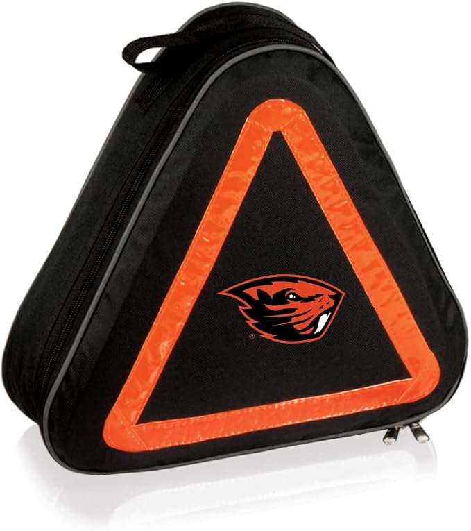 PICNIC TIME NCAA Roadside Emergency Car Kit - Auto Vehicle Safety Road Side Assistance with Jumper Cables and Car Tool Kit