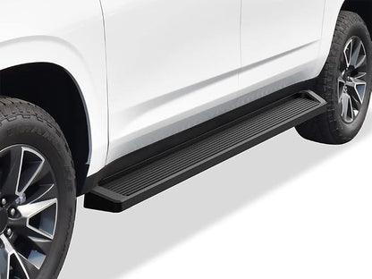 APS Running Boards Bars Compatible with Chevy Suburban 2021-2026 (Black Powder Coated Running Board Style)