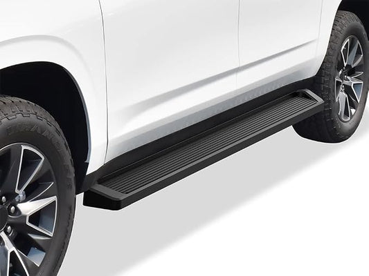 APS Running Boards Bars Compatible with Chevy Suburban 2021-2026 (Black Powder Coated Running Board Style)