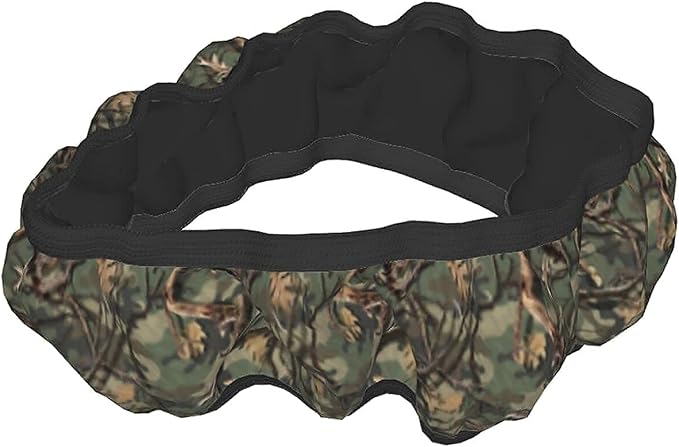 Camo Steering Wheel Covers Non Slip Neoprene Camouflage Tree Pattern Steering Wheel Protector Universal 15 inch for Men Women
