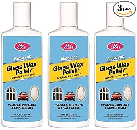 GLASS WAX CLEANER 8OZ