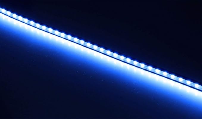 iJDMTOY 40-Inch 63-SMD Flexible LED Running Board/Side Step Lighting Kit Compatible with Ford GMC Chevy Dodge Toyota Nissan Honda Truck SUV, Ultra Blue