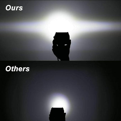 4 Inch LED Light Pods 60W 12000LM Combo White Led Light Bars Spot Flood Beam Off Road Driving Fog Lights Waterproof for Offroad Boat Car Tractor Truck SUV ATV Grain Drill, Mower, Snowplow